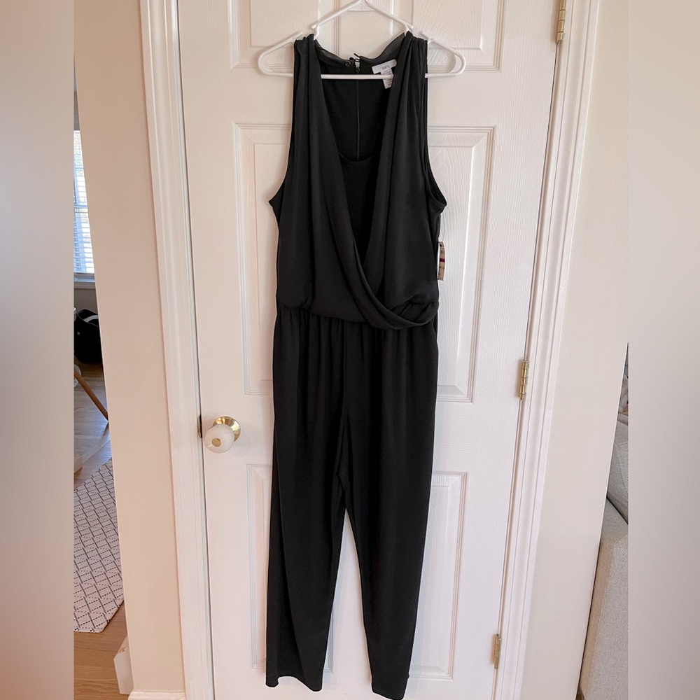 Bar III Black Jumpsuit XXL NWT